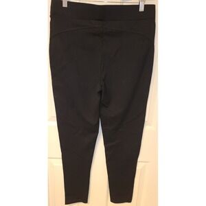 Kay Unger Leggings Women's Size Lg Black Stretch Yoga Gym Pants